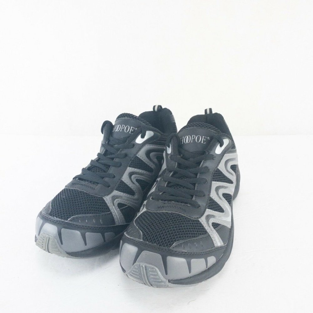 Hoopoe Pilgrim Womens Sneaker Gray 7.5 Diabetic Therapeutic Light Weigh W5002-W